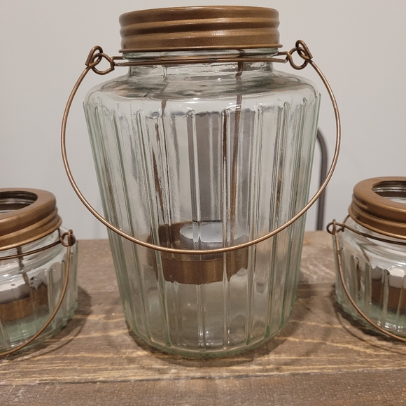 Three lantern candleholders set - Picture 3 of 4